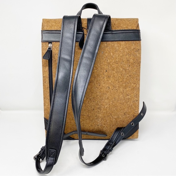 VINCE DURDEN Brown Cork Commuter Backpack Hand-Made Eco-Friendly Sustainable - Picture 6 of 13